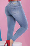 JEAN ALADINO T&T: Sculptor Jeans Effect in Light Blue