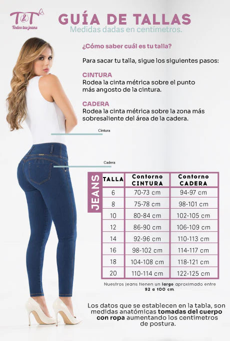 JEAN MERLIN T&T: Sculptor Effect – Authentic Colombian Jeans